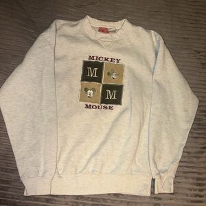 Vintage Mickey Mouse Crewneck Sweater
